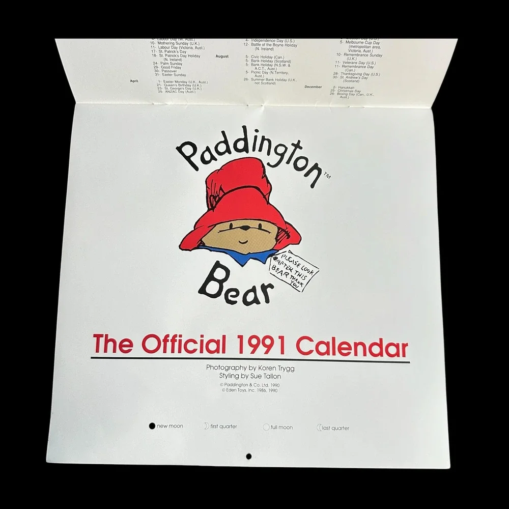 Paddington Bear wall styling sandwiches